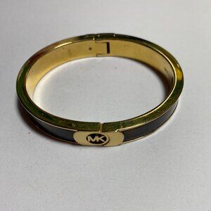 Michael Kors Logo Tortoise Hinged Bracelet